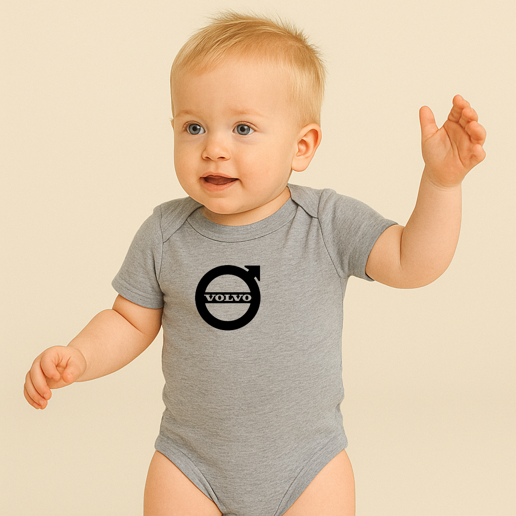 Volvo Car Baby Romper Onesie